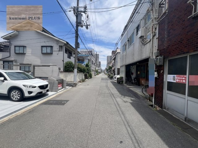 大阪市城東区今福東2丁目の前面道路含む現地写真
