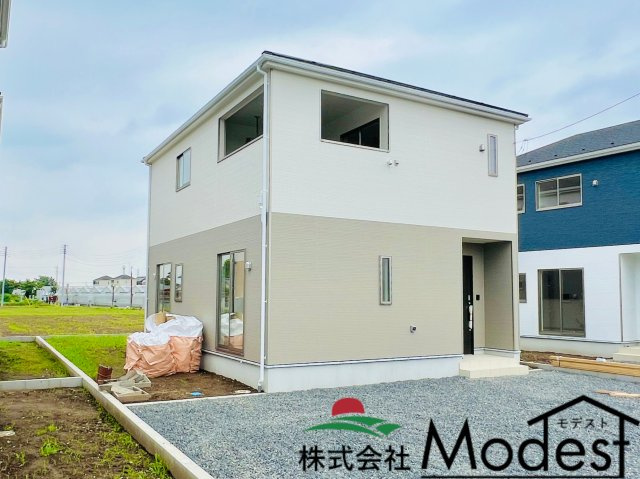 伊勢崎市平井町の外観|2025年7月上旬完成予定◎