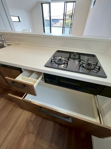 堺市東区北野田新築戸建て　1号棟のキッチン