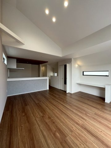 堺市東区北野田新築戸建て　1号棟の居間・リビング