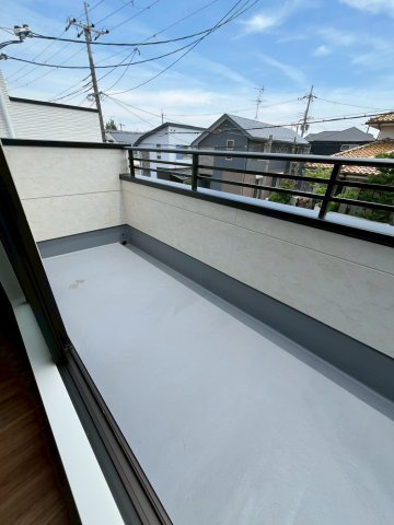 堺市東区北野田新築戸建て　1号棟のバルコニー