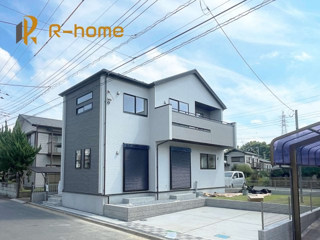 牛久市南4丁目7期　新築戸建て　1号棟の外観|ご予約を頂ければ、『平日』はもちろん『早朝』や『夜間』もご見学可能です♪お気軽にお申し付けください♪