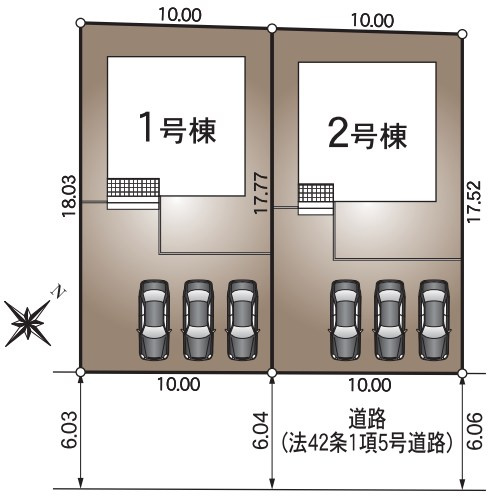 耐震+制震の家 沼隈町草深：住宅性能取得物件 1号棟の区画図|★先着順販売受付開始！
耐震+制震の家 沼隈町草深：住宅性能取得物件 1号棟
◎住宅性能評価取得物件
◎価格への挑戦と性能にもこだわった家
◎福山市立想青学園徒歩10分
◎ニチエー沼南店徒歩6分