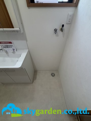 伊勢原市串橋　中古戸建のランドリースペース