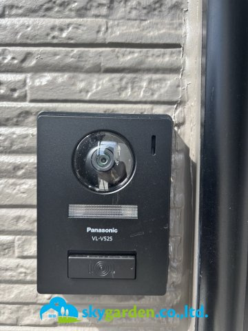 伊勢原市串橋　中古戸建の防犯設備