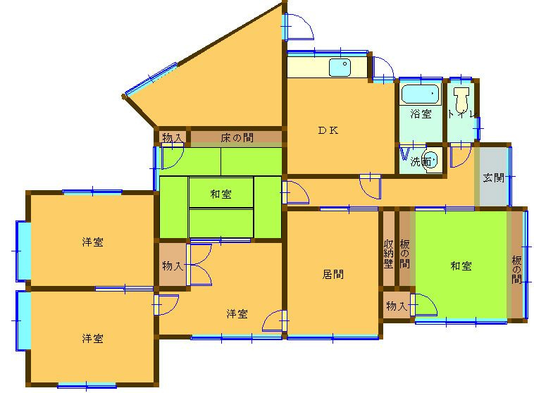 糟屋郡宇美町明神坂３丁目 1-25の間取り