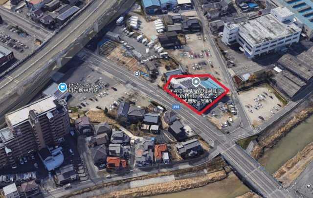 チコム新林店舗の地図