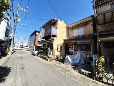 【前面道路含む現地写真】 | 樫原分田　テラスハウス