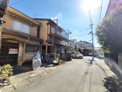 【前面道路含む現地写真】 | 樫原分田　テラスハウス