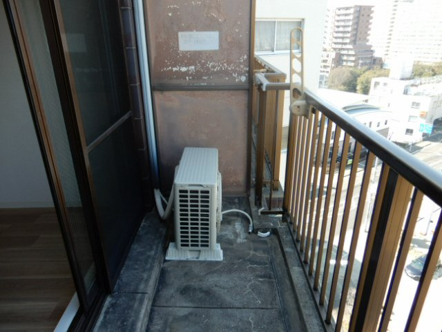 明石市小久保１丁目の賃貸マンションのバルコニー