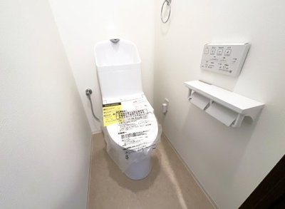 【トイレ】 | パデシオン宇治木幡 | 衛生面では特に気になるトイレも、安心して下さい（＾◇＾）新調しているので未使用です！