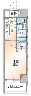 KDX千葉中央レジデンスの間取り