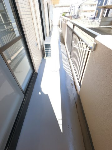 フェリス辰巳台のバルコニー