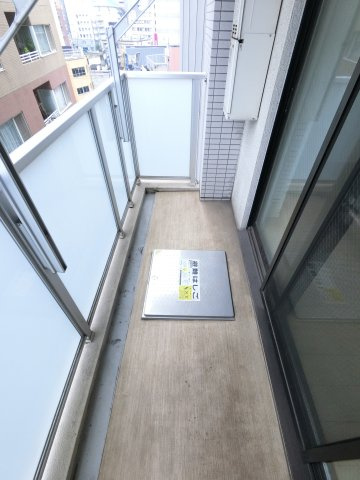 千葉中央・大庄マンションのバルコニー