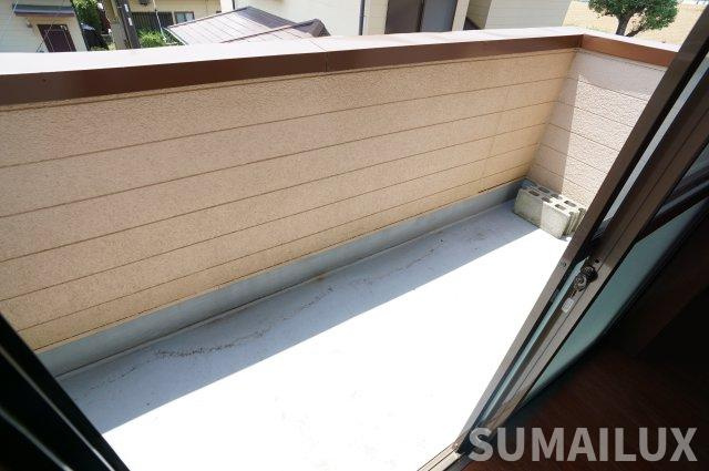 南サンシャインⅡのバルコニー