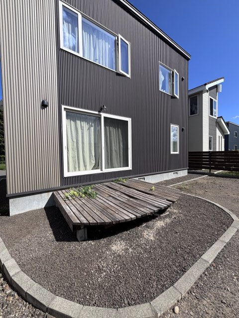 花川東1条4丁目の庭