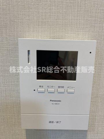 古箕輪1丁目中古戸建の防犯設備|モニター付きインターホンがあり女性やお子様にも安心です！