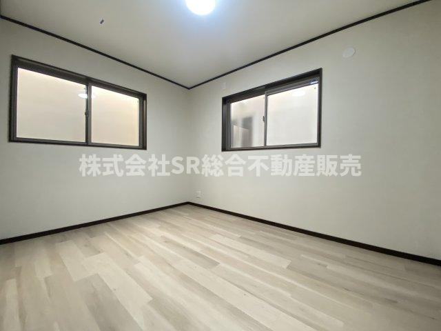古箕輪1丁目中古戸建の洋室|2F・洋室6帖。使い勝手のいい洋室です！