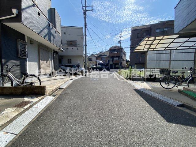 古箕輪1丁目中古戸建の前面道路含む現地写真|前面道路含む現地写真です