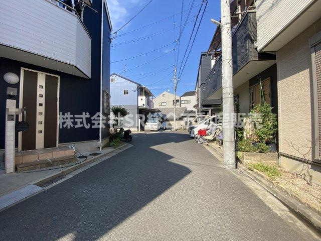 古箕輪1丁目中古戸建の前面道路含む現地写真|前面道路含む現地写真です