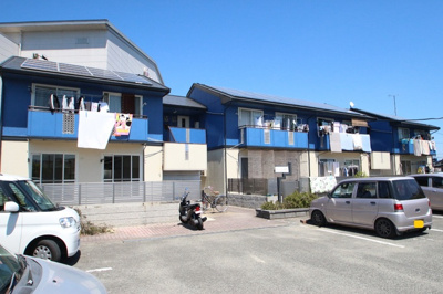 【外観】 | グリーンヒル白水 A棟 | 建物外観