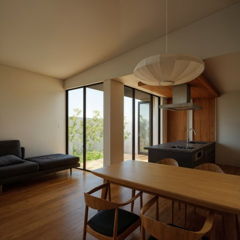 長岡京市今里細塚の完成予想図|和を基調とした落ち着いた内装です。