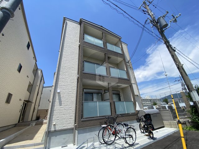 東大阪市稲葉２丁目のアパートの外観