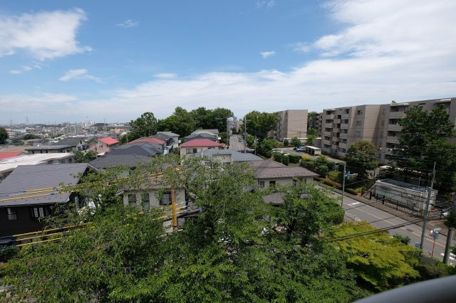 西所沢椿峰ニュータウン39街区６号棟　3LDK　東南角部屋の展望