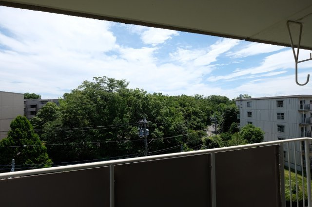 西所沢椿峰ニュータウン39街区６号棟　3LDK　東南角部屋の展望