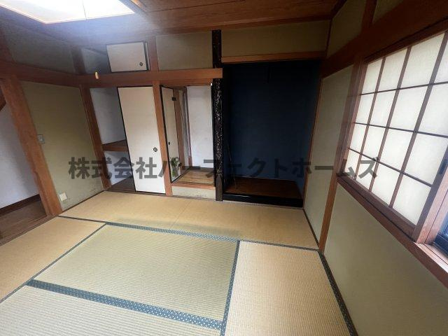 豊野町戸建　賃貸の和室|和室があれば客間としても活用できます