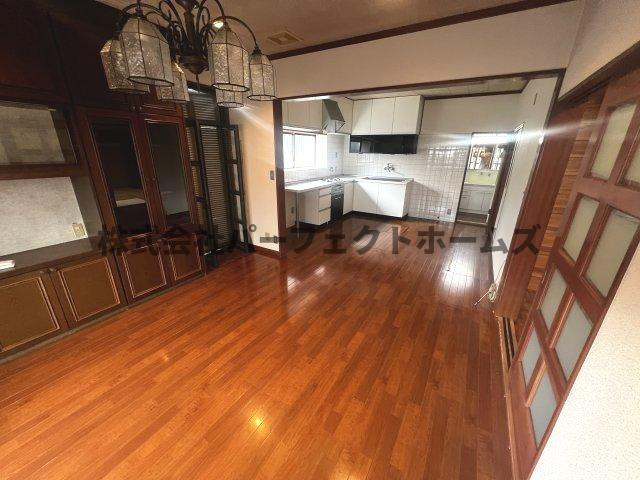 豊野町戸建　賃貸の居間・リビング