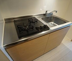 ARKMARK巣鴨のキッチン|※別部屋写真
コンパクトなキッチンで掃除もラクラク