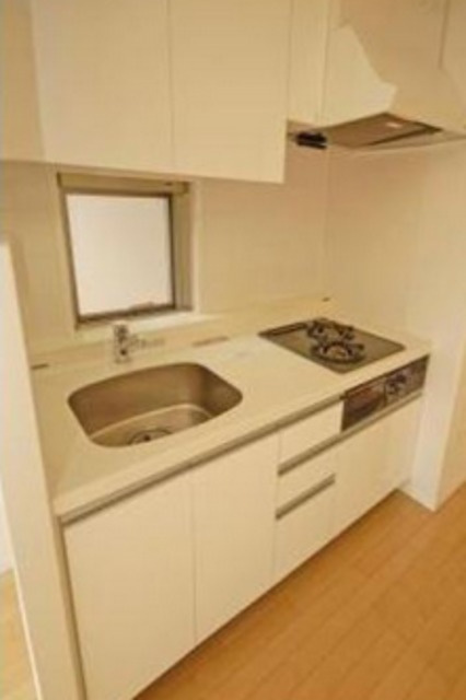 文京区本郷１丁目の賃貸マンションのキッチン