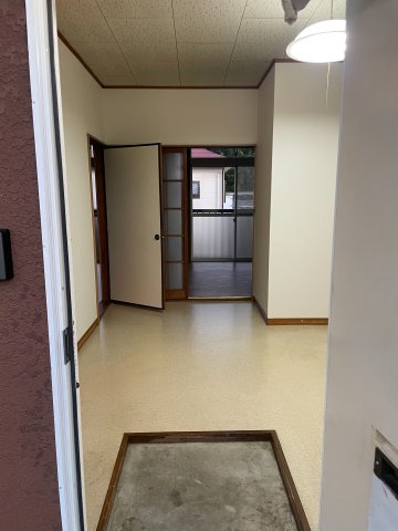 ハイツ青葉の玄関