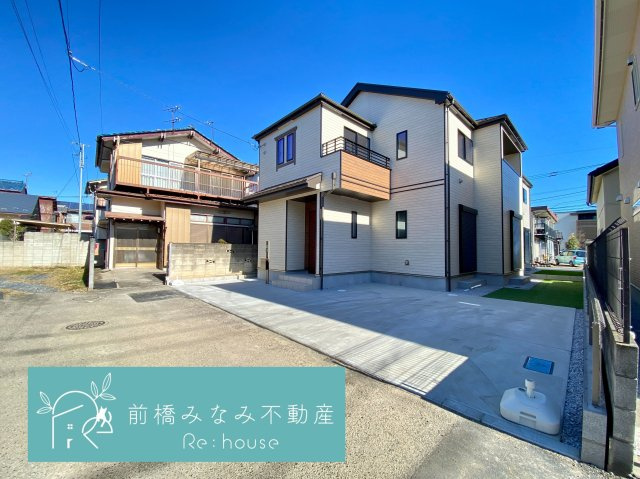 高崎市江木町2期　1号棟(全２棟)　ハートフルタウン　新築建売分譲の外観|外はこのようになっています