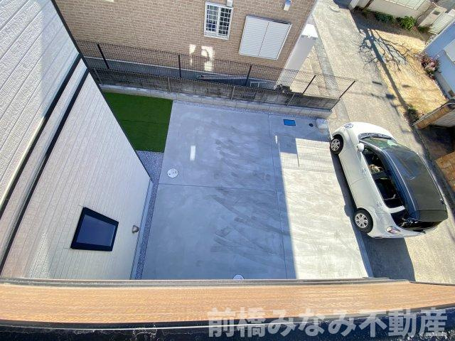 高崎市江木町2期　1号棟(全２棟)　ハートフルタウン　新築建売分譲の駐車場|カースペースがあります