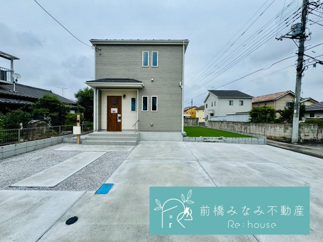 高崎市江木町3期　限定1棟　ハートフルタウン　新築建売の外観|外観です