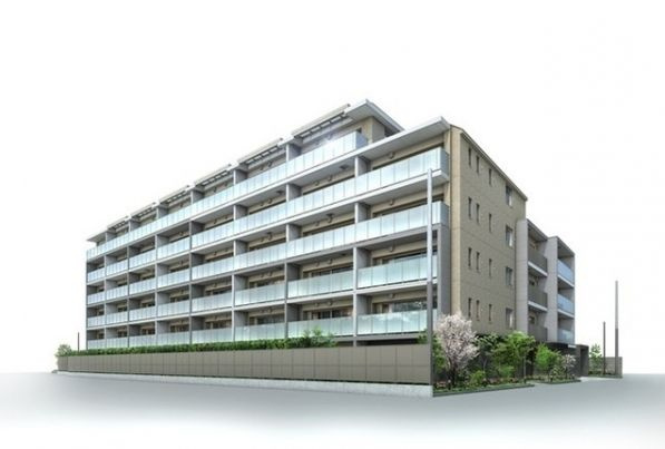 グランカーサ北浦和の外観パース