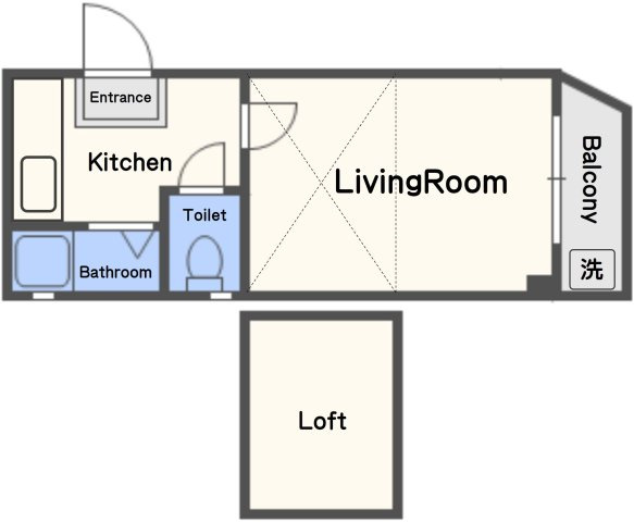 【間取り】 | インペリアル大濠南