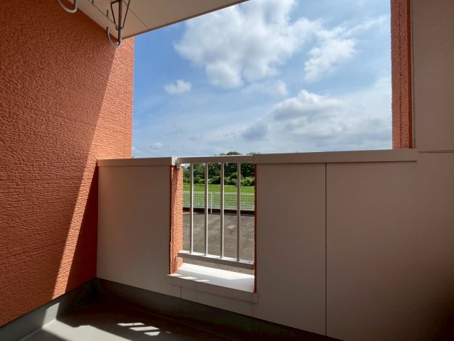 セレノ新白河Ⅱのバルコニー