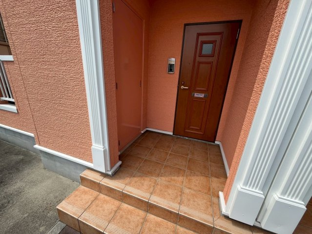 セレノ新白河Ⅱのエントランス