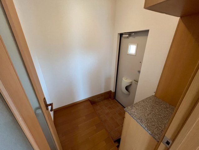 セレノ新白河Ⅱの玄関