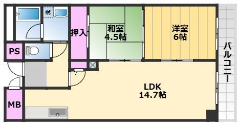 【間取り】 | エルソレーユ