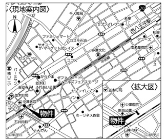 『八王子市新築戸建て』八王子市並木町6-7【仲介手数料無料】　４期の地図|～仲介手数料無料☆八王子ひなた不動産～八王子市並木町　新築戸建て