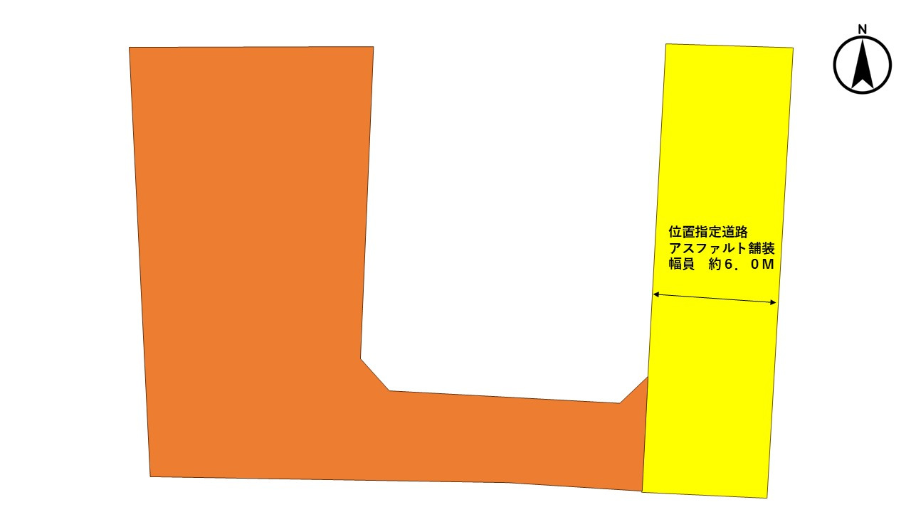 ☆建築条件なし☆注文住宅☆石岡市若松３丁目の土地図|注文住宅の設計にも自在に対応できる、ゆとりの83坪。お車好きのお客様や、家庭菜園をお望みのお客様もご検討ください。詳細の寸法等はお問い合わせください♪