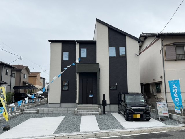 ーAdoble＋アドブル＋ー小倉北区高坊2丁目1期　【小倉北区　新築戸建て】の外観|収納も動線も家族思い♪暮らしが育つちょうどいい家♪【小倉北区　新築戸建て】