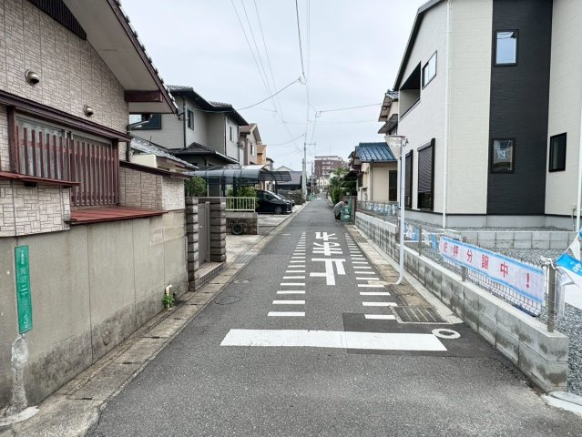 ーAdoble＋アドブル＋ー小倉北区高坊2丁目1期　【小倉北区　新築戸建て】の前面道路含む現地写真|ーAdoble＋アドブル＋ー小倉北区高坊2丁目1期　【小倉北区　新築戸建て】