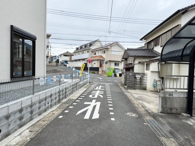 ーAdoble＋アドブル＋ー小倉北区高坊2丁目1期　【小倉北区　新築戸建て】の前面道路含む現地写真|ーAdoble＋アドブル＋ー小倉北区高坊2丁目1期　【小倉北区　新築戸建て】