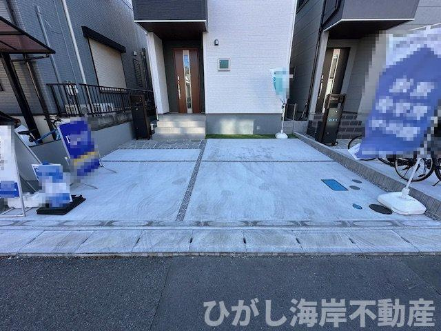 茅ヶ崎市松浪2丁目　新築戸建　全3棟の駐車場|駐車スペース