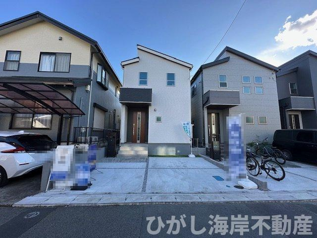 茅ヶ崎市松浪2丁目　新築戸建　全3棟の外観|現地外観